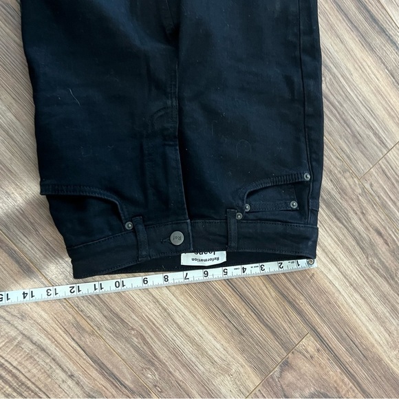 REFORMATION Jeans Faded Black Destroyed High Waist Rise Skinny Jean - Picture 9 of 11